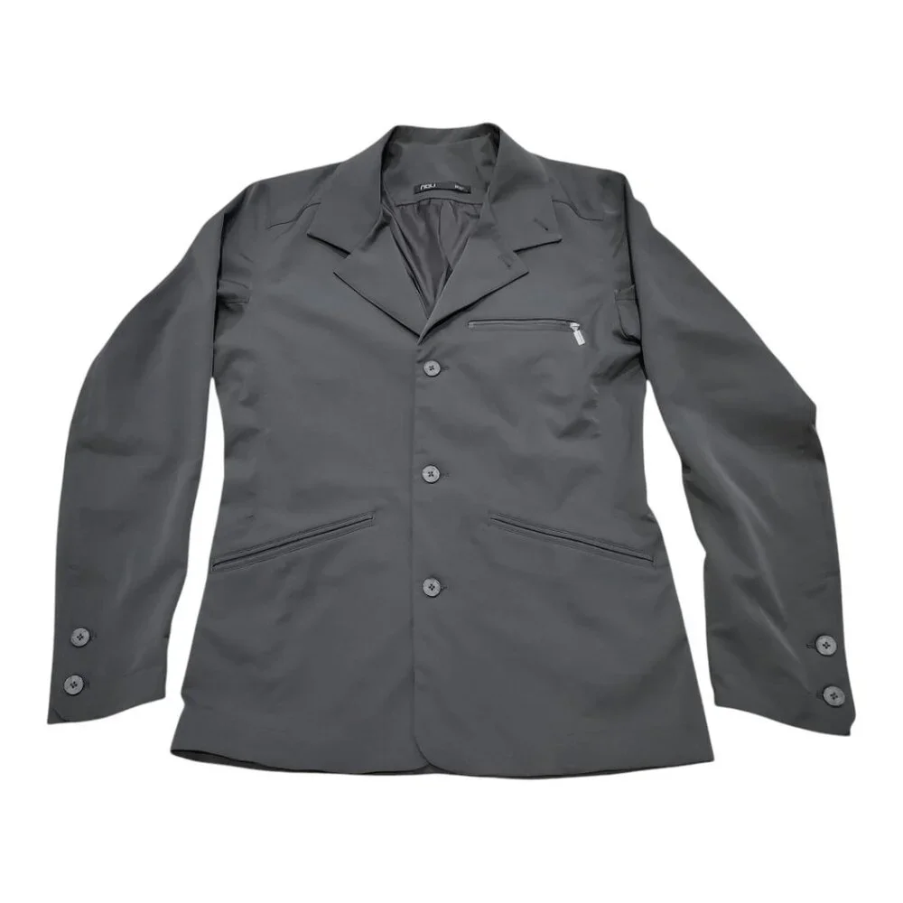 NAU Mens Riding Jacket Blazer Weather Resistant Dark Olive Green